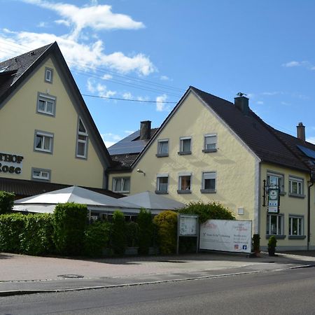 Hotel-Gasthof Zur Rose Weißenhorn Eksteriør bilde