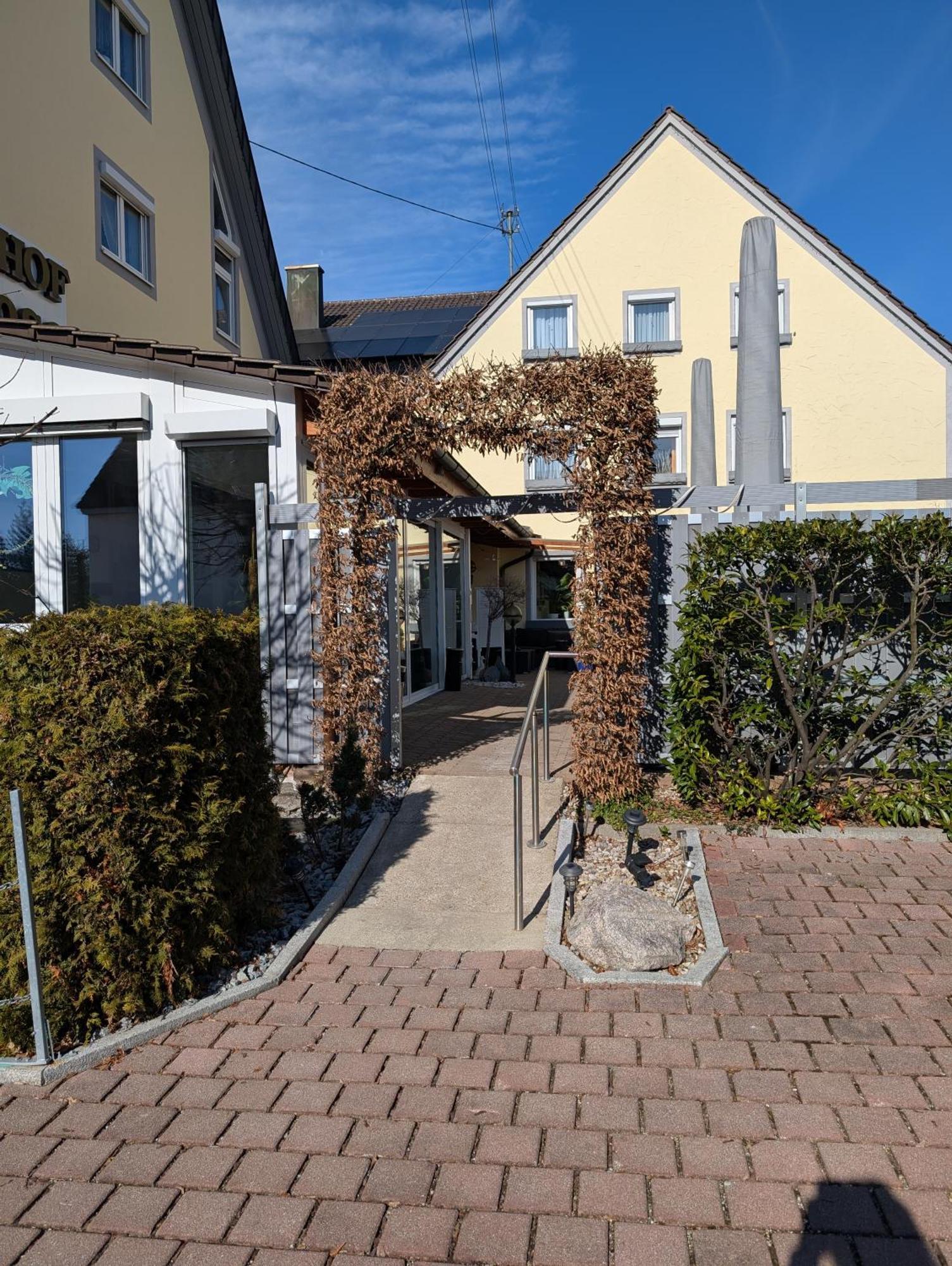 Hotel-Gasthof Zur Rose Weißenhorn Eksteriør bilde